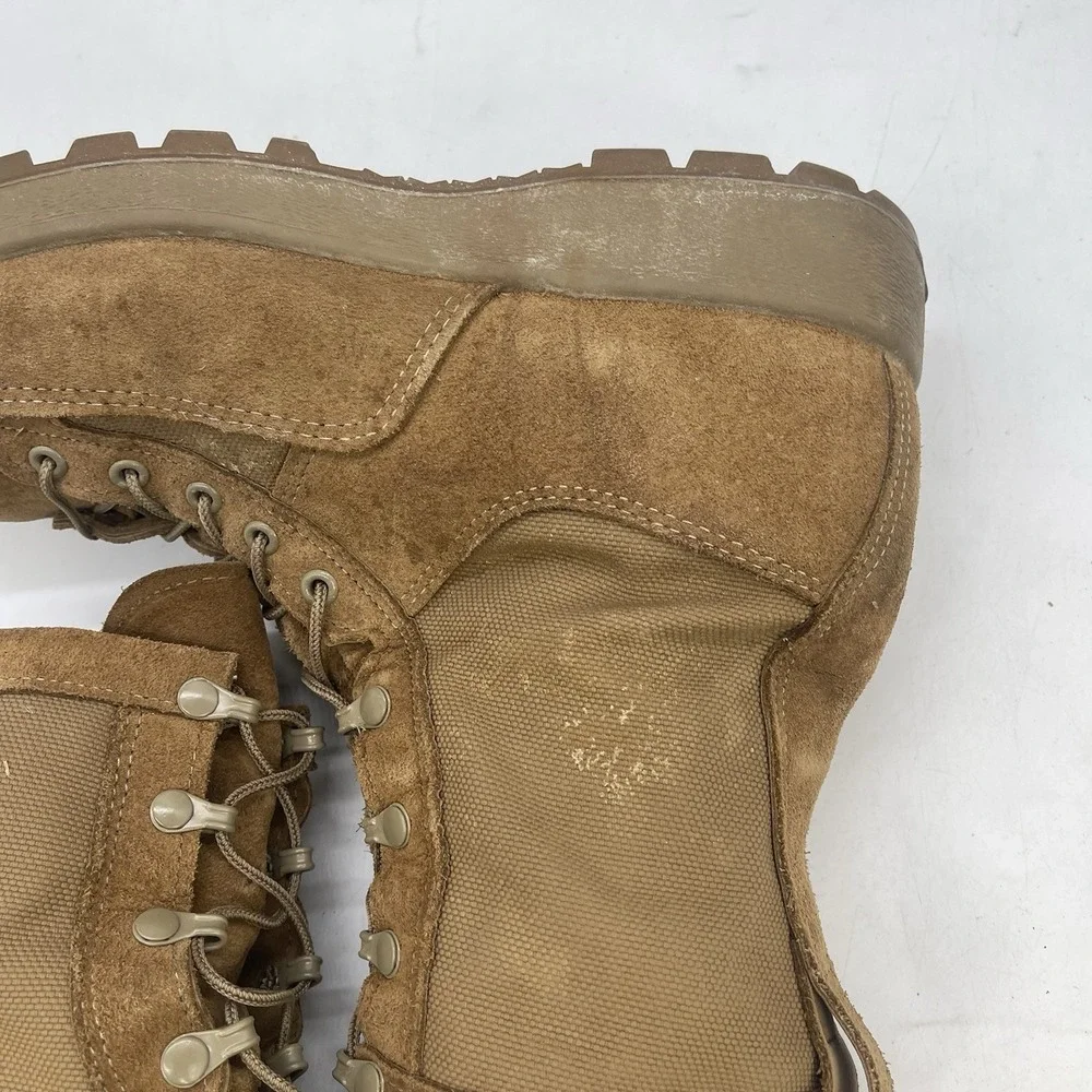 McRae Footwear Military Boots Mens 10.5 R ARMY Combat Hot Weather Coyote Brown